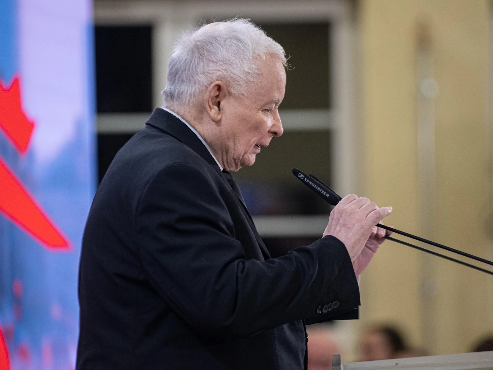 Prezes Prawa i Sprawiedliwości Jarosław Kaczyński