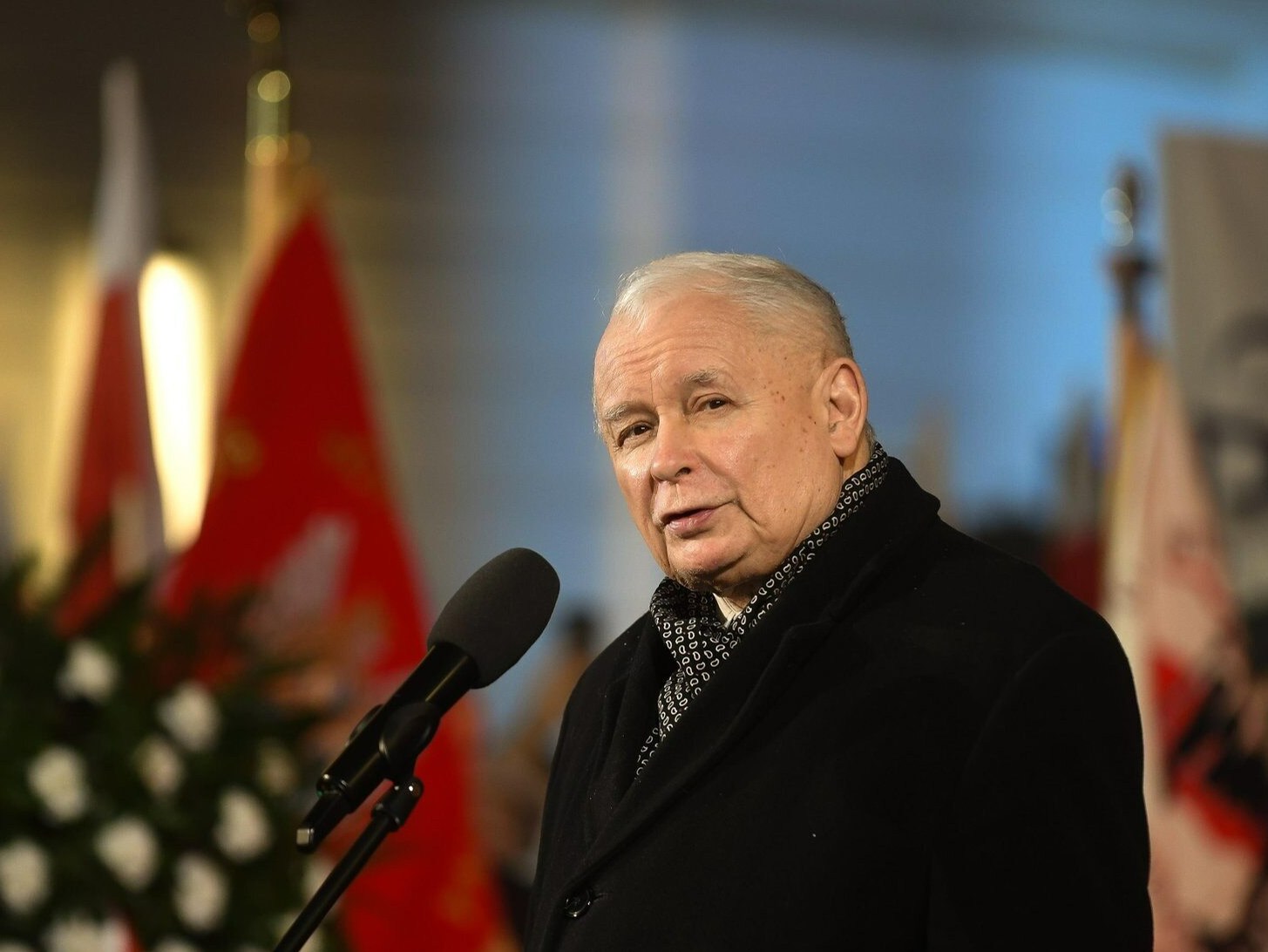 Prezes PiS Jarosław Kaczyński