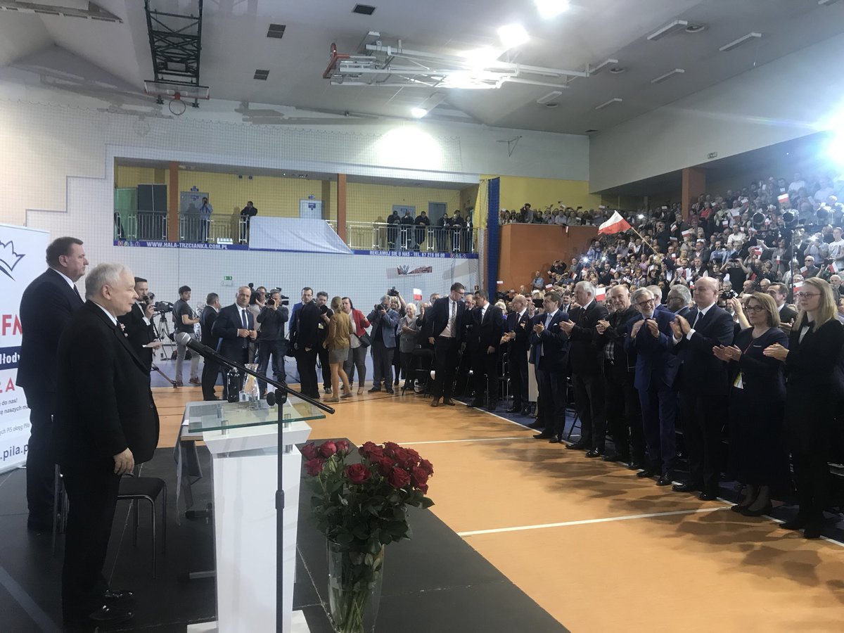 Spotkanie z Jarosławem Kaczyńskim w Trzciance