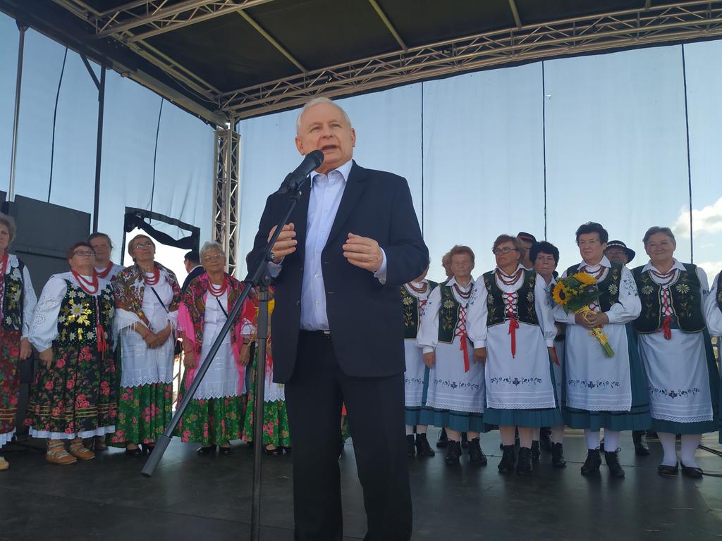 Prezes PiS Jarosław Kaczyński