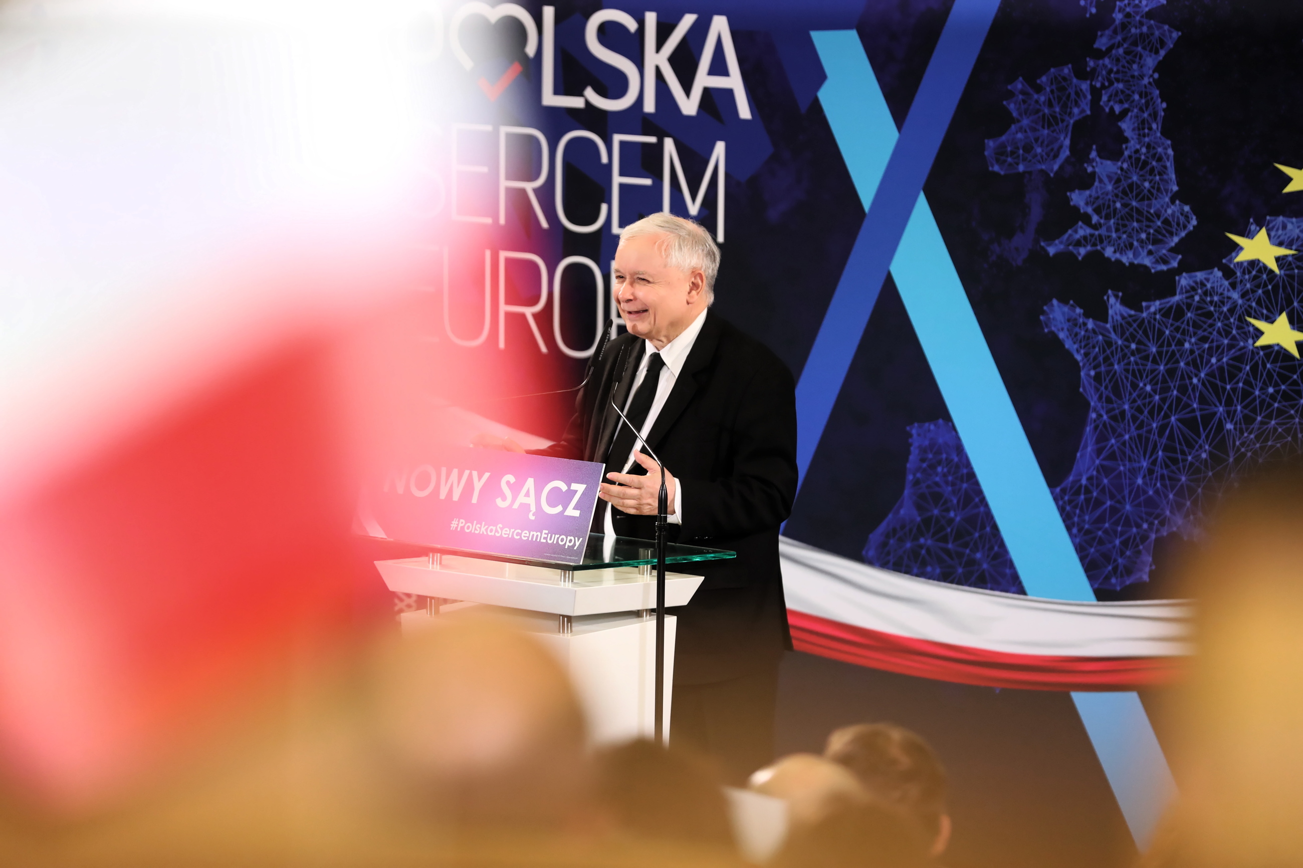 Prezes PiS Jarosław Kaczyński