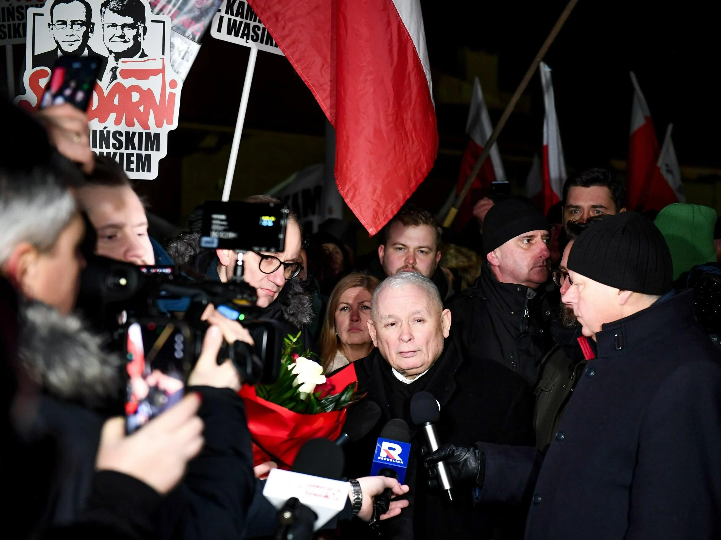 Prezes PiS Jarosław Kaczyński