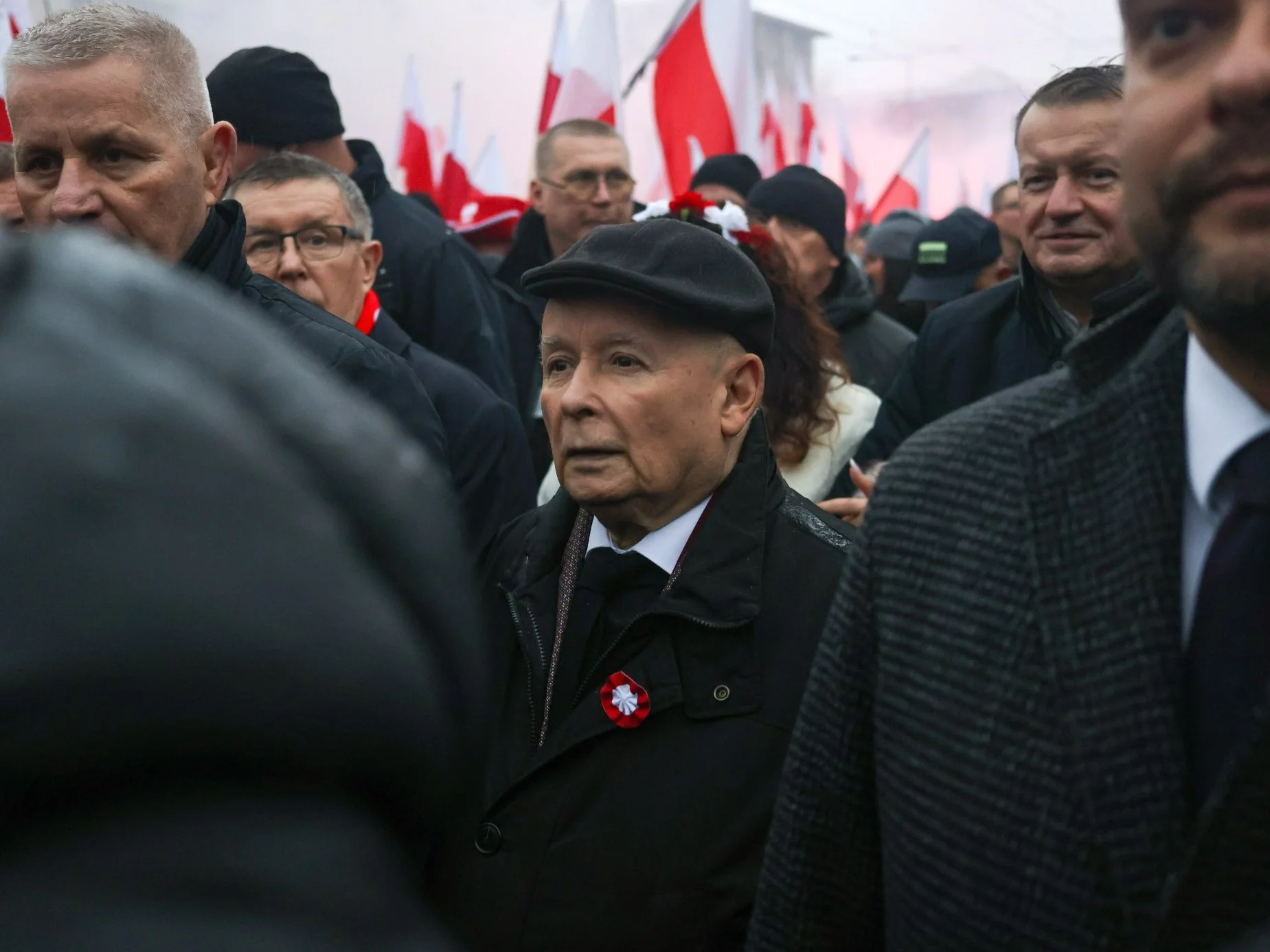Kaczyński na Marszu Niepodległości pasuje jak pięść do nosa