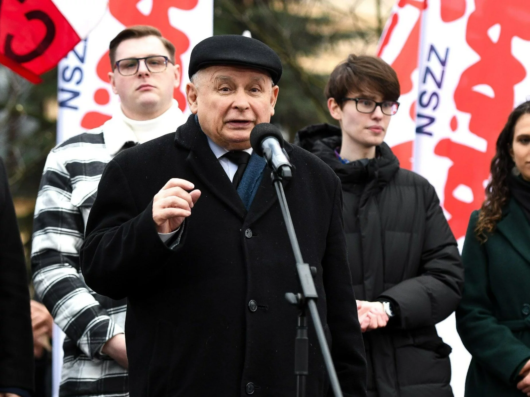 Prezes PiS Jarosław Kaczyński