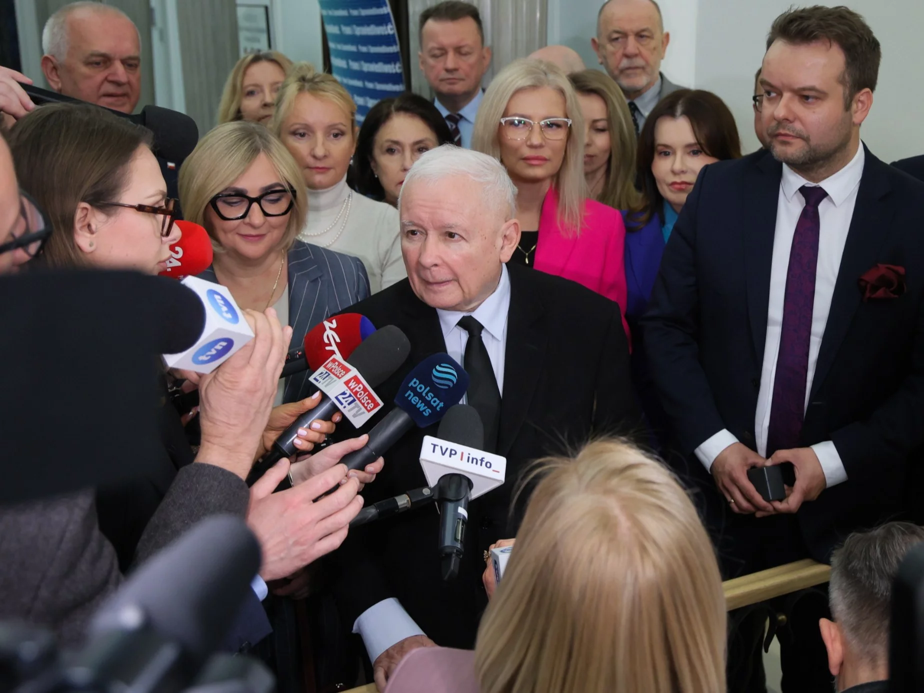 Prezes PiS Jarosław Kaczyński