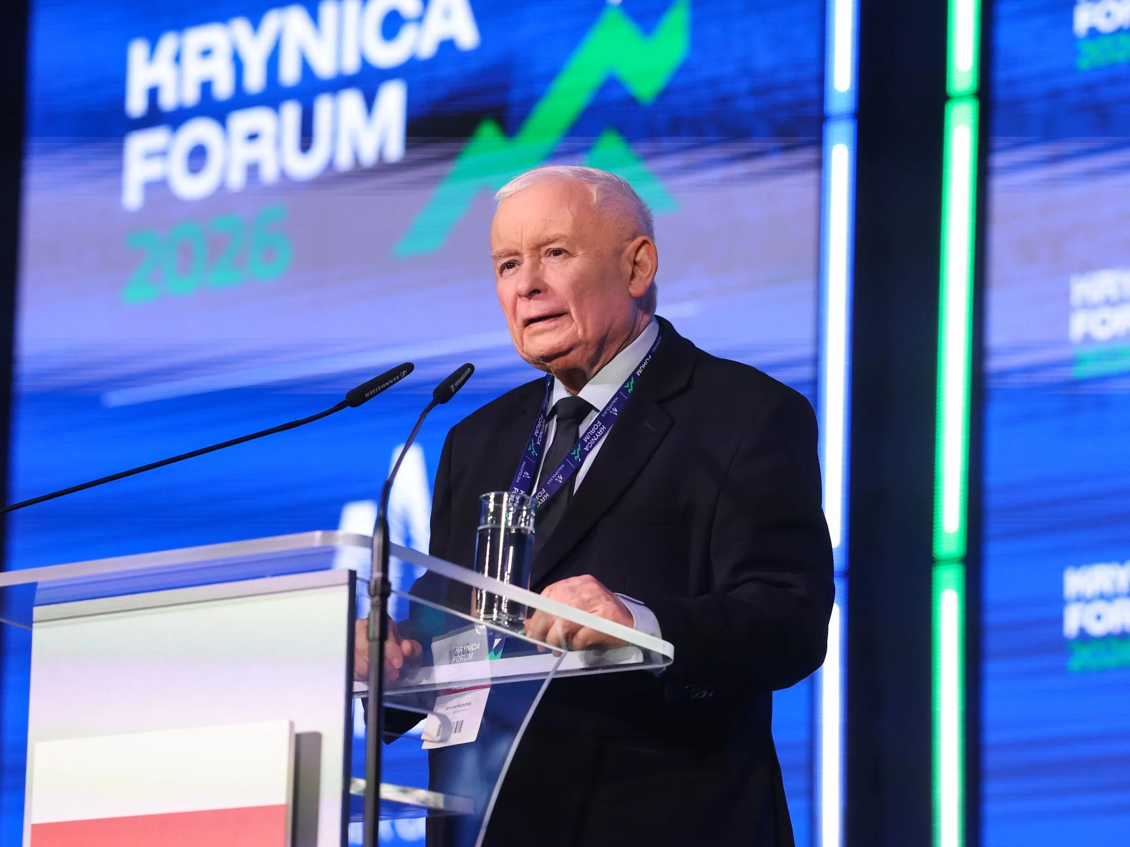 Prezes PiS Jarosław Kaczyński