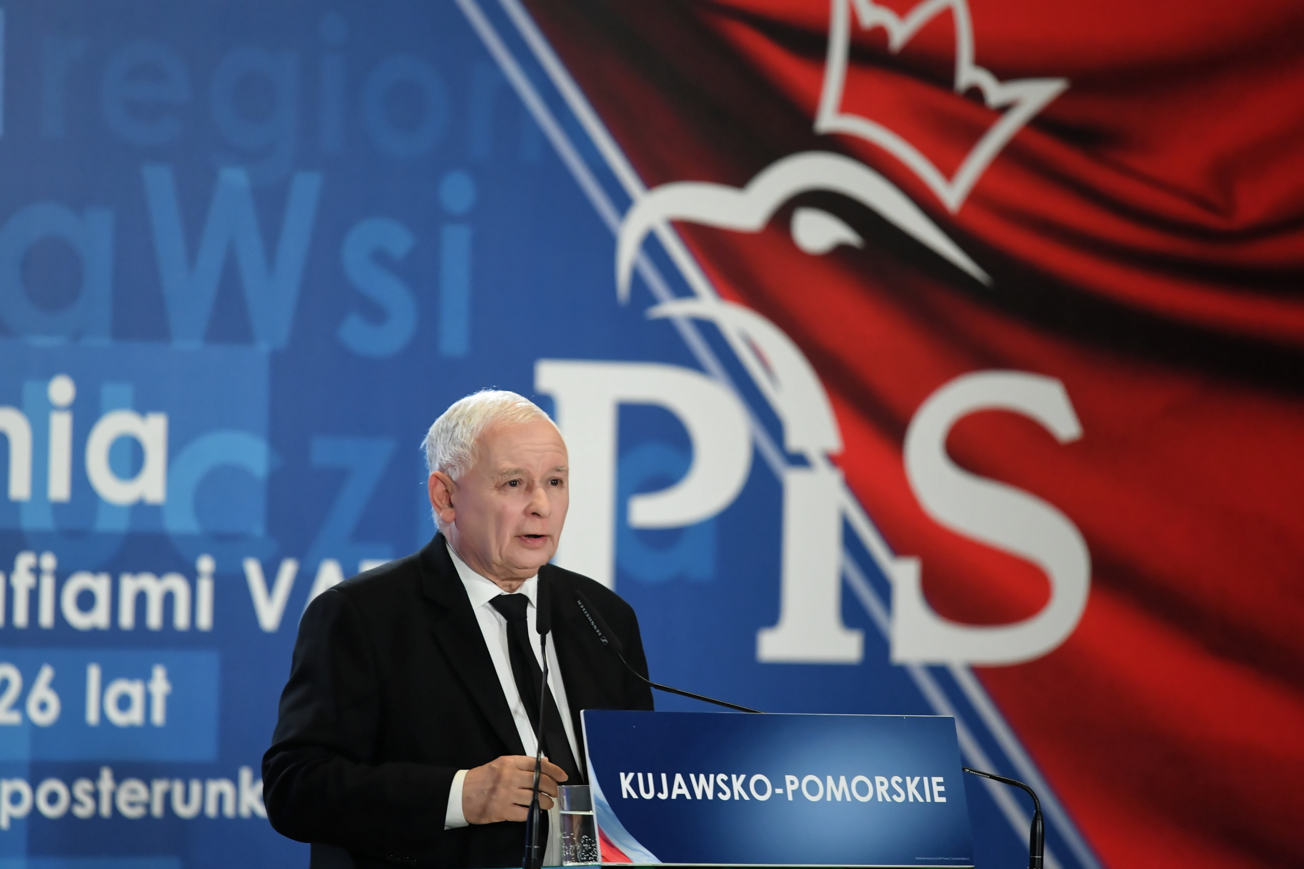 Prezes PiS Jarosław Kaczyński