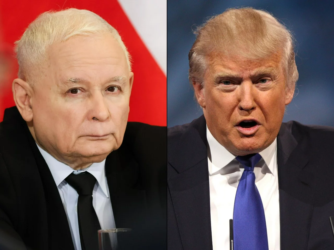Kaczyński o słowach Trumpa. "Uważam inaczej. To jest wprowadzanie w błąd"