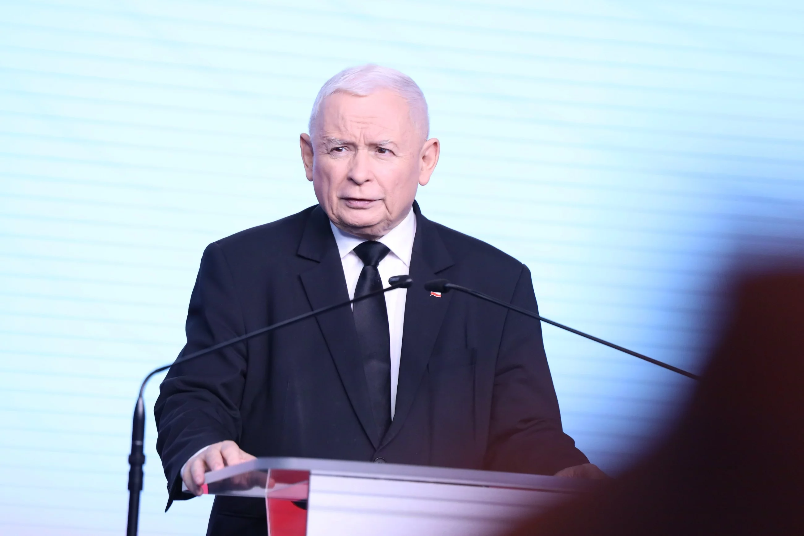 Prezes PiS Jarosław Kaczyński