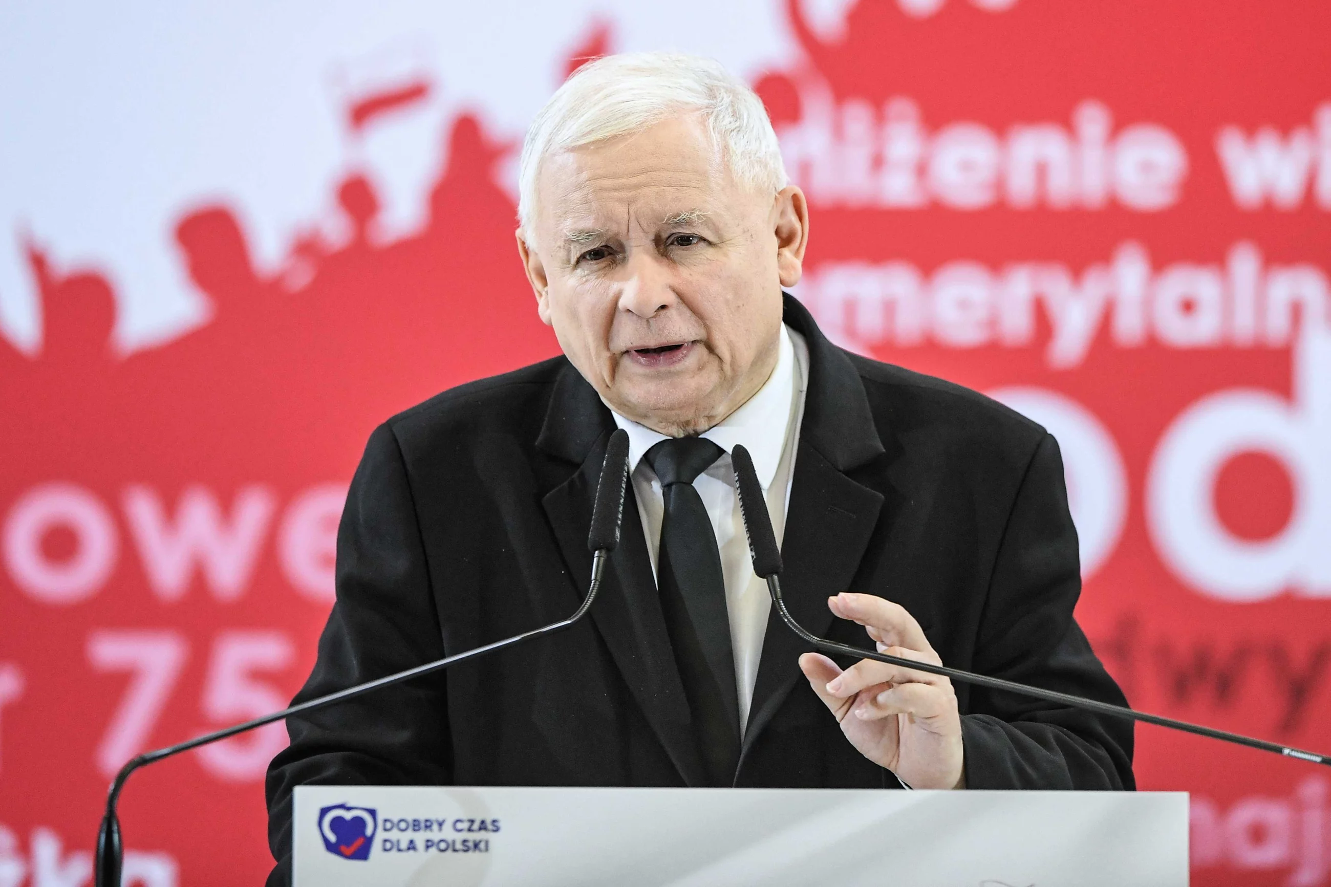 Prezes PiS Jarosław Kaczyński