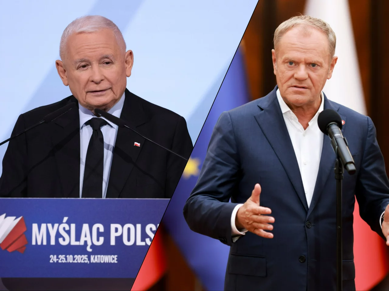 Jarosław Kaczyński i Donald Tusk