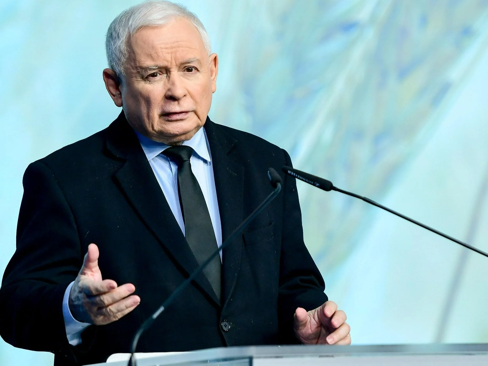 Prezes PiS Jarosław Kaczyński