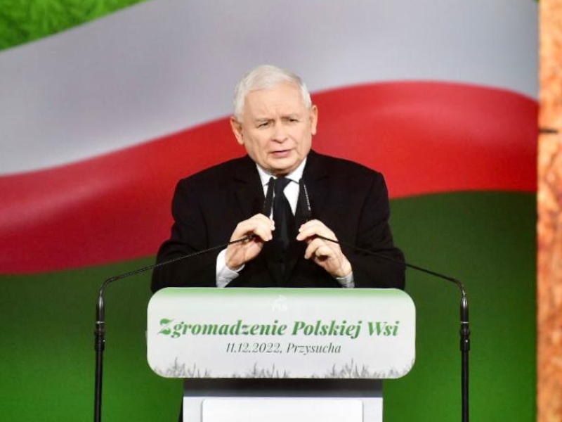 Prezes PiS Jarosław Kaczyński