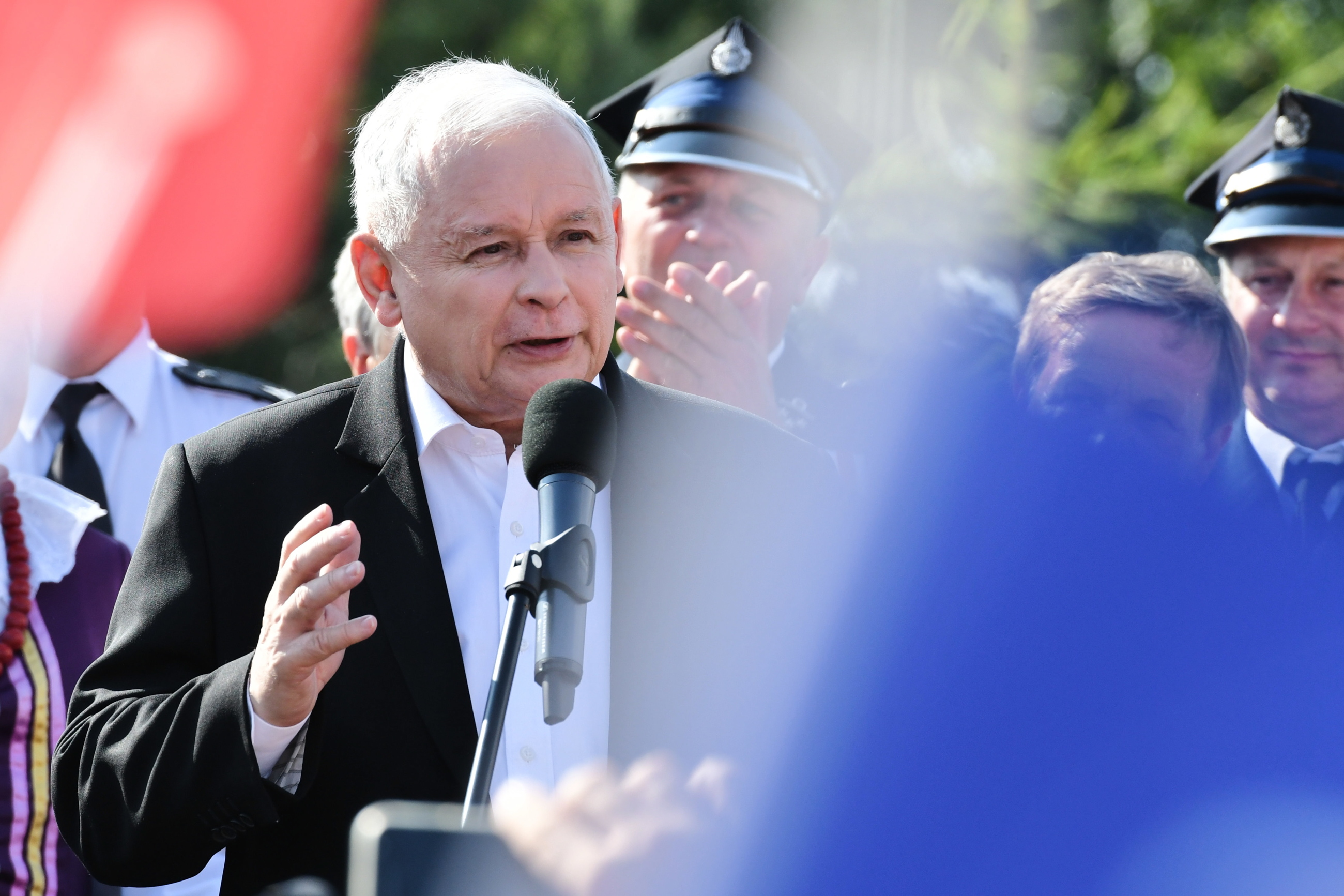 Prezes PiS Jarosław Kaczyński