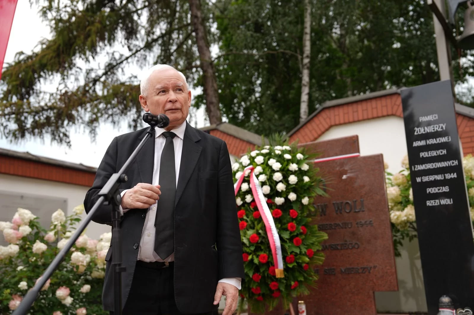 Prezes PiS Jarosław Kaczyński
