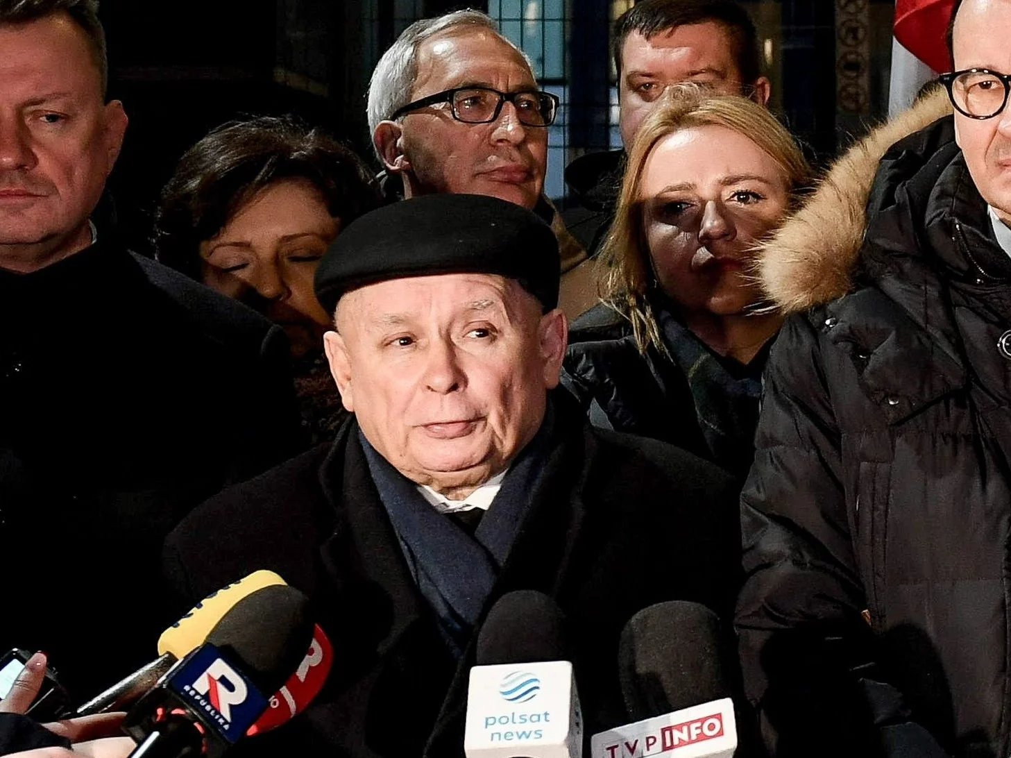 Prezes PiS Jarosław Kaczyński