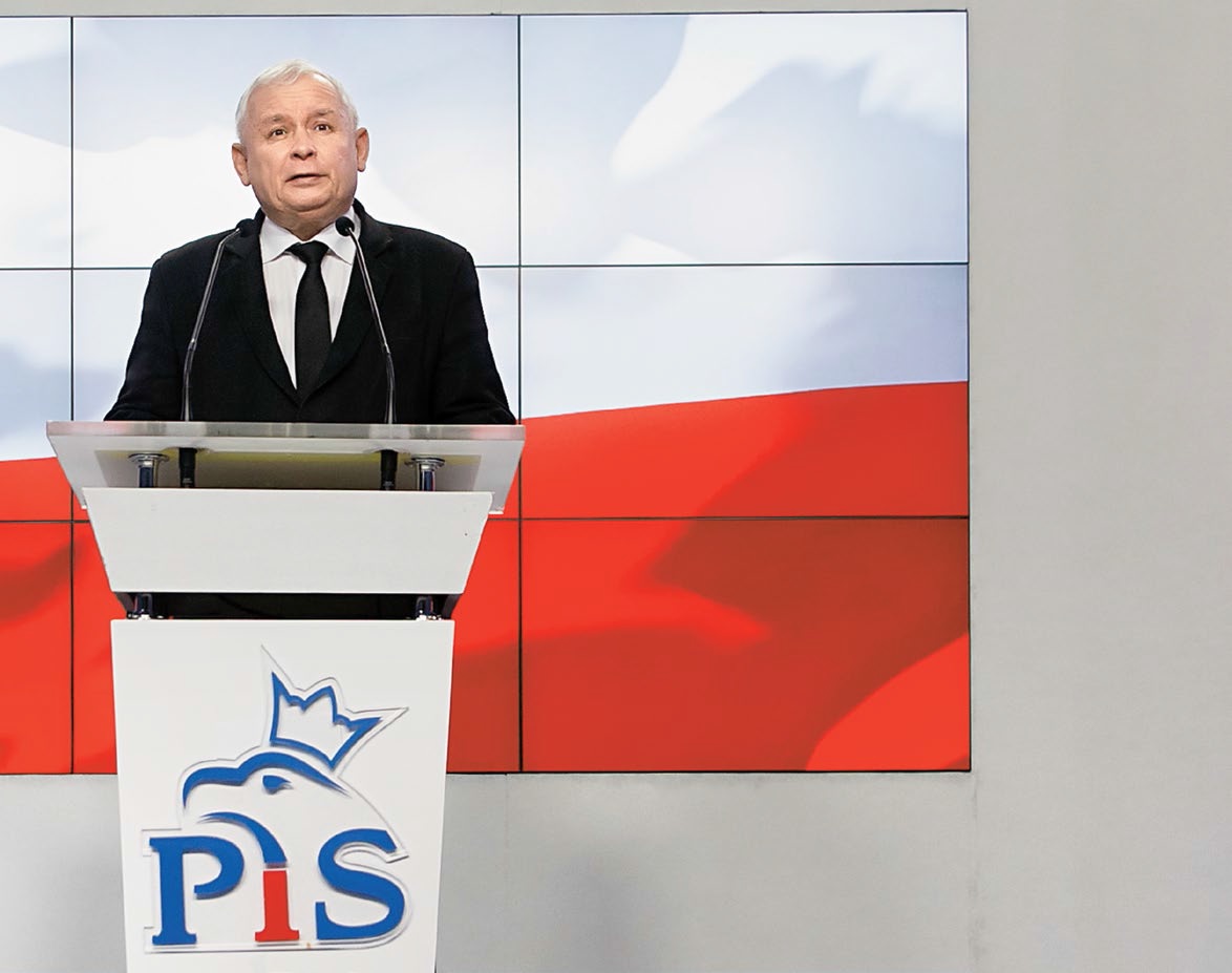 Prezes PiS Jarosław Kaczyński