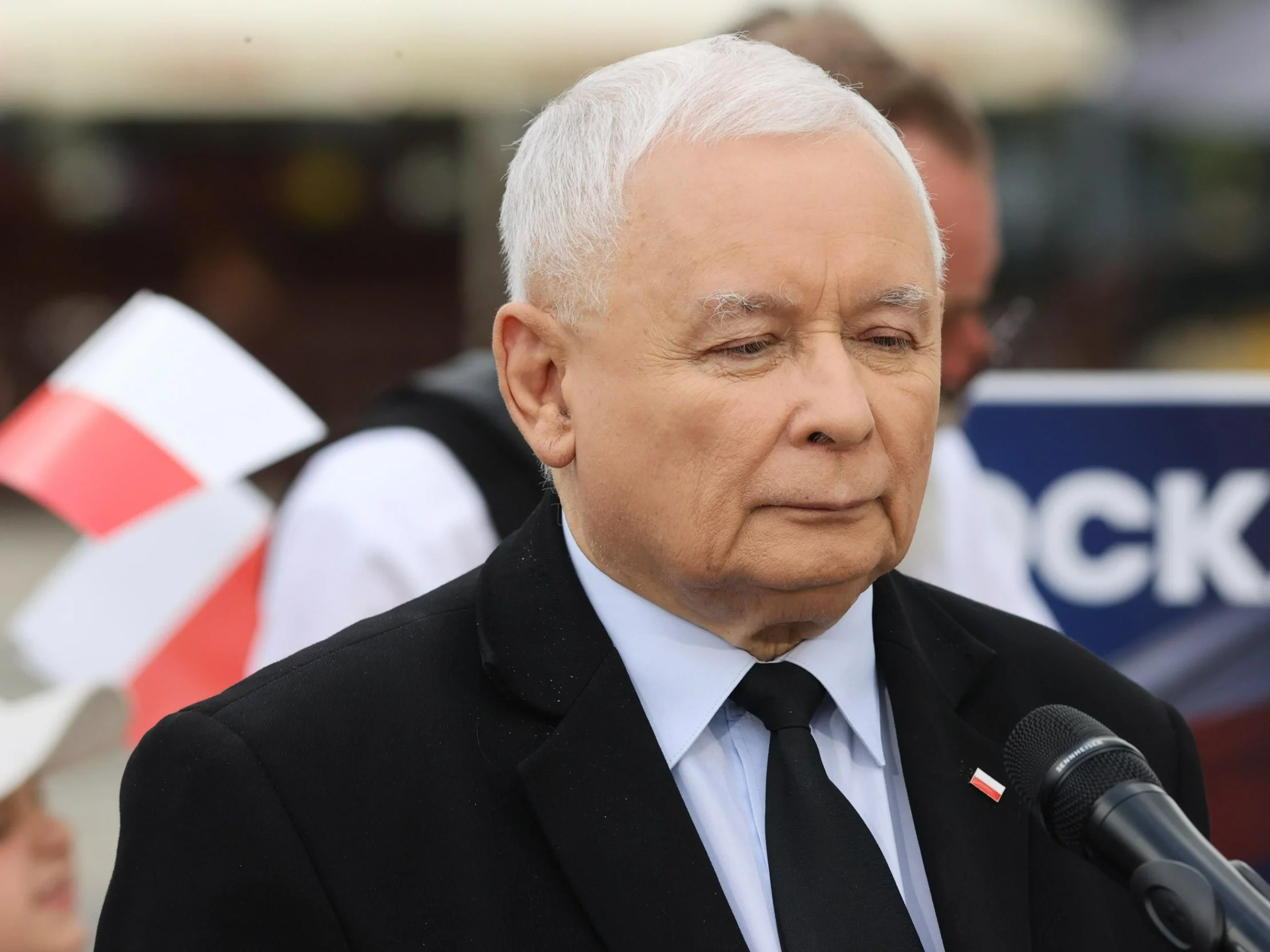 Prezes PiS Jarosław Kaczyński