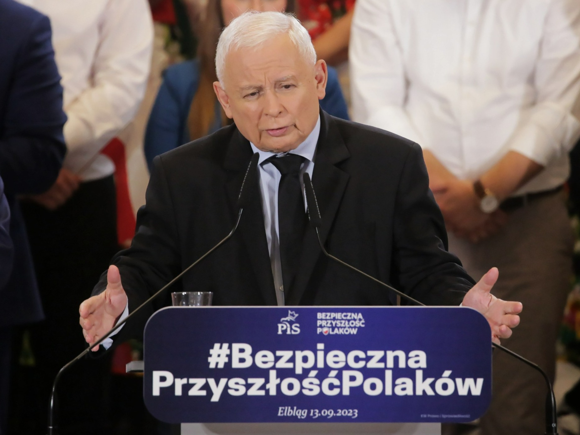 Prezes PiS, wicepremier Jarosław Kaczyński