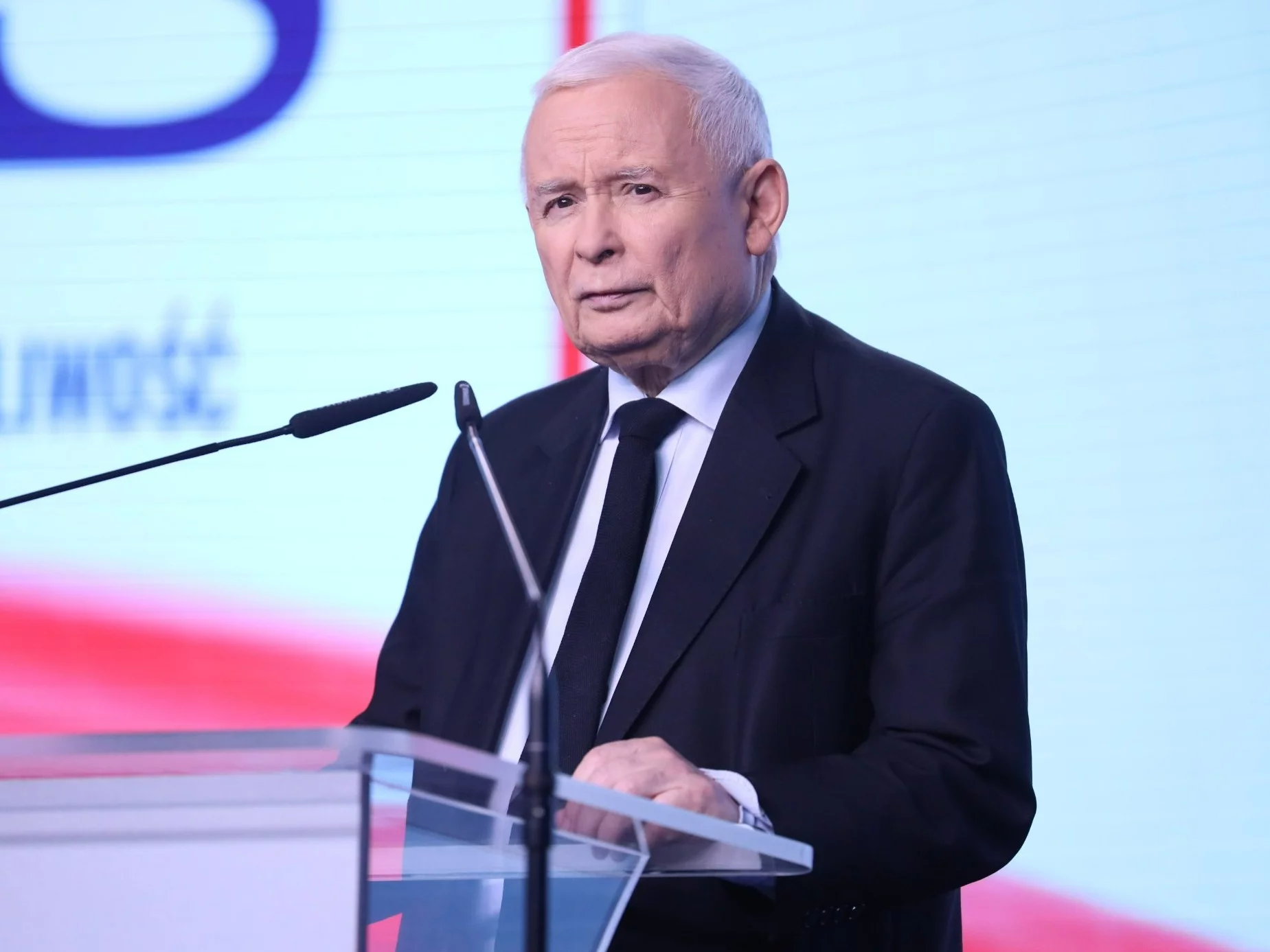 Prezes PiS Jarosław Kaczyński