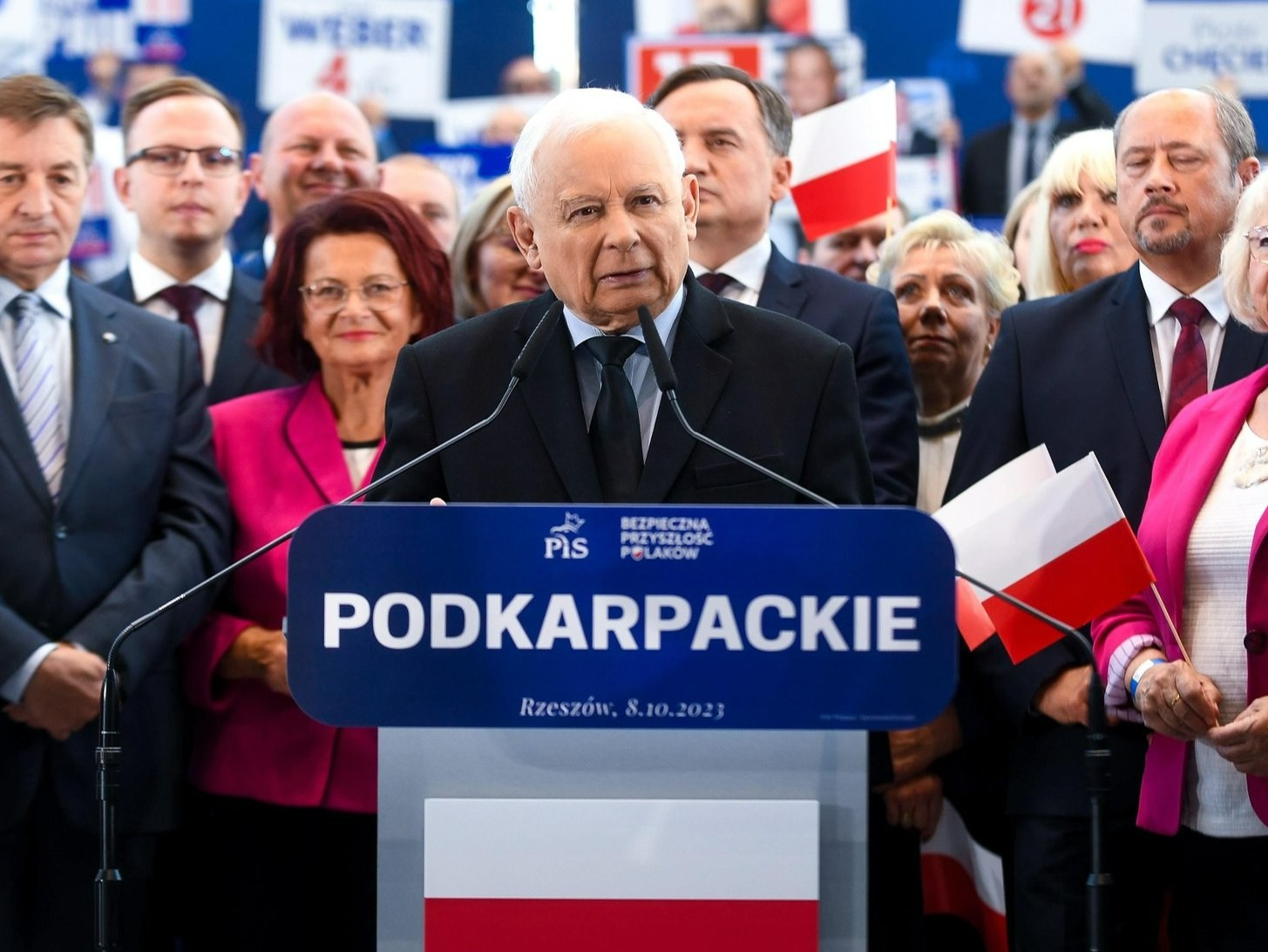 Prezes PiS Jarosław Kaczyński