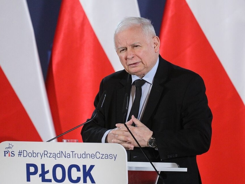 Prezes PiS Jarosław Kaczyński