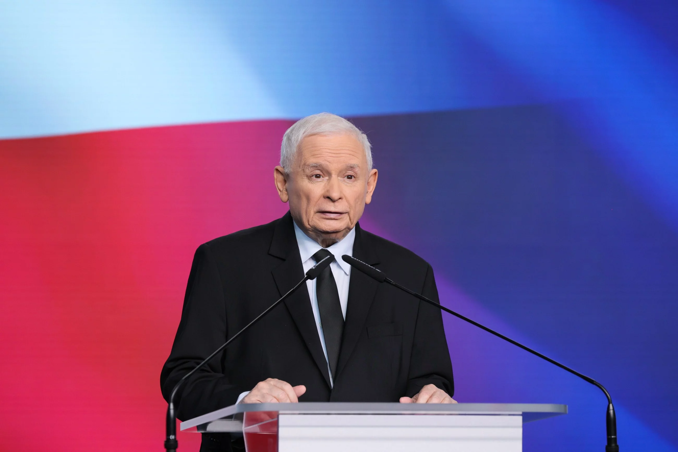 Prezes PiS Jarosław Kaczyński