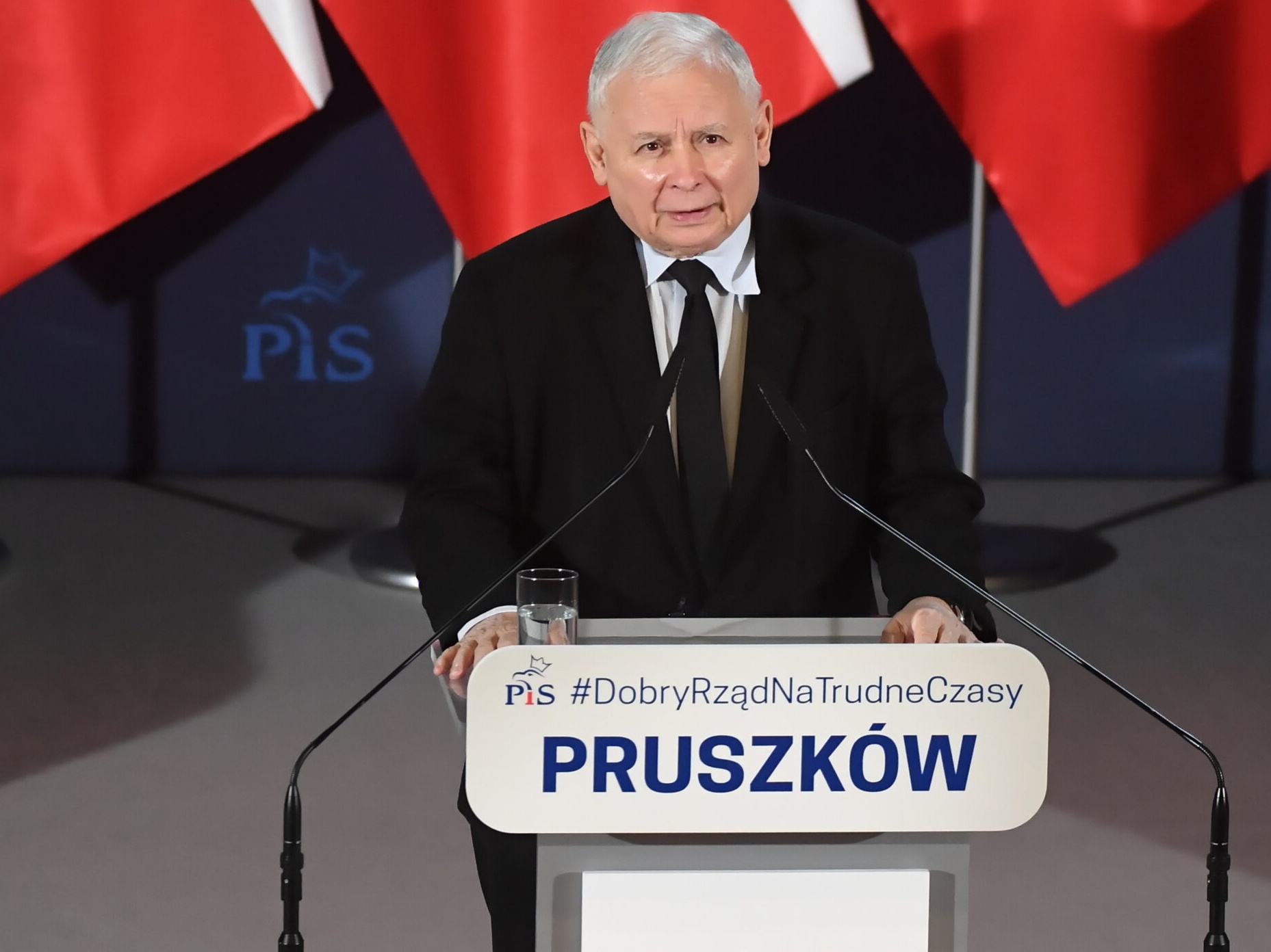 Prezes Prawa i Sprawiedliwości Jarosław Kaczyński