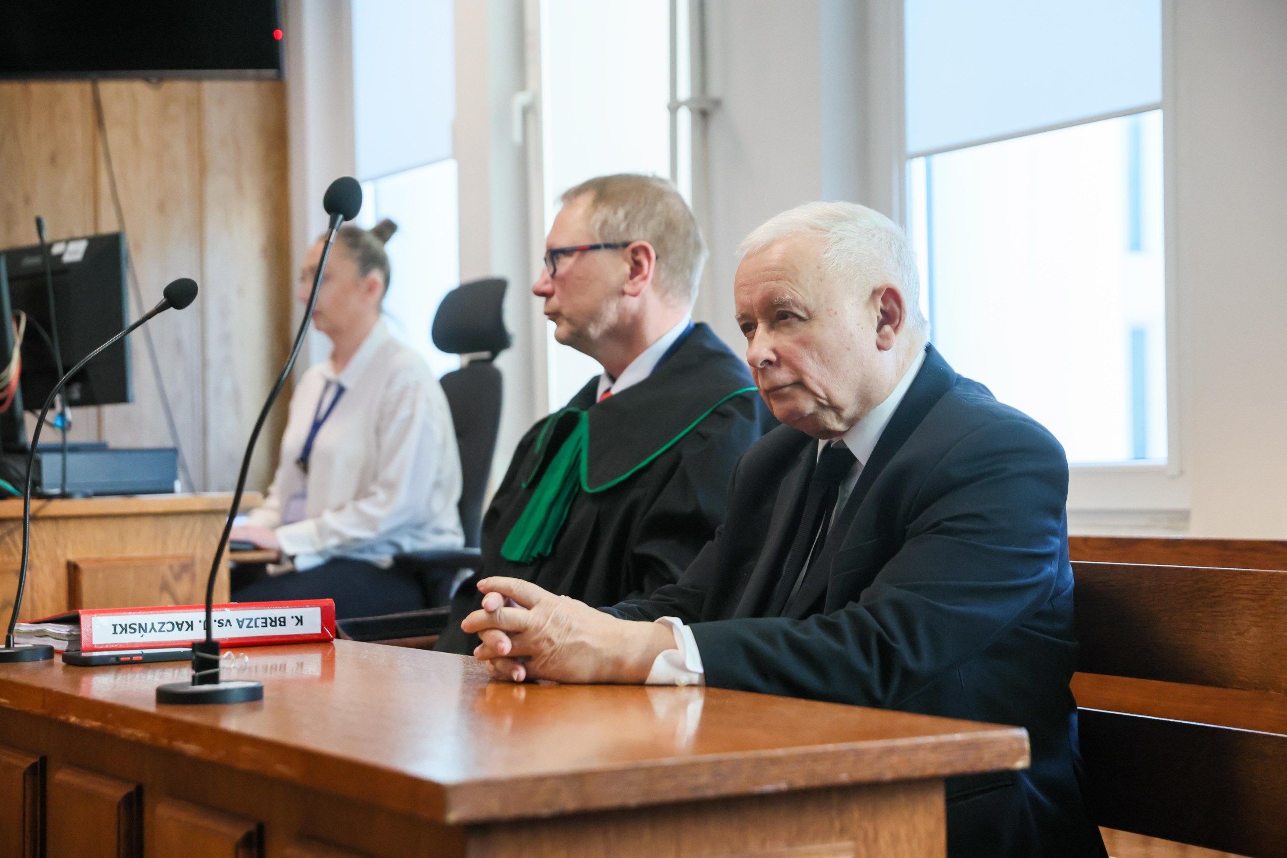 Kaczyński appeared in court. "I don't see any reason for reconciliation"