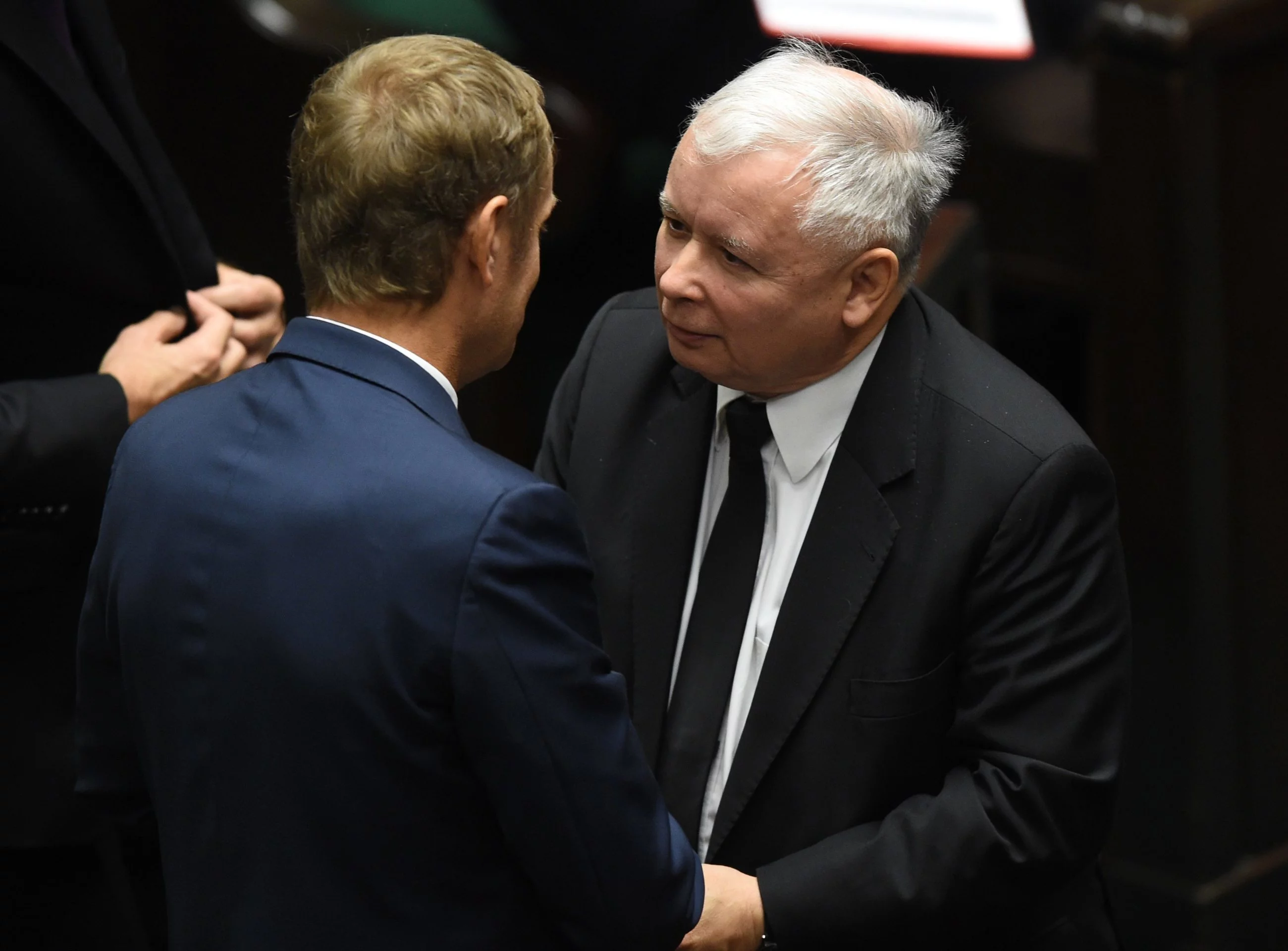 Donald Tusk i Jarosław Kaczyński