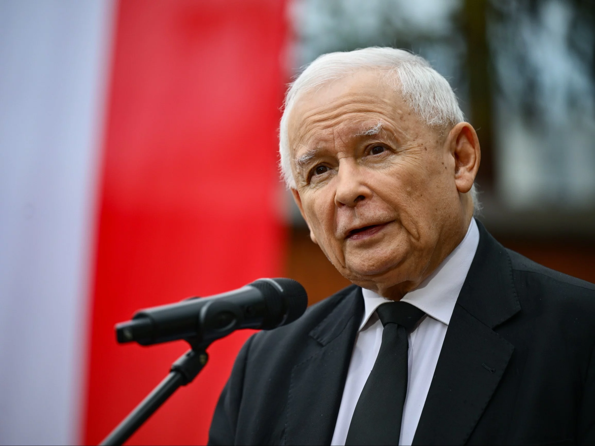 Prezes PiS Jarosław Kaczyński