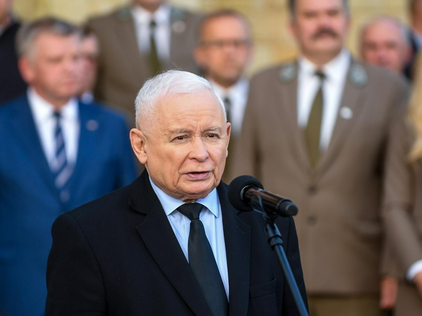 Prezes PiS Jarosław Kaczyński