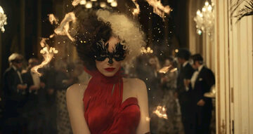 Kadr z filmu "Cruella"