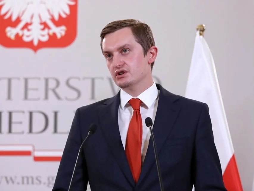 Wiceminister sprawiedliwości Sebastian Kaleta