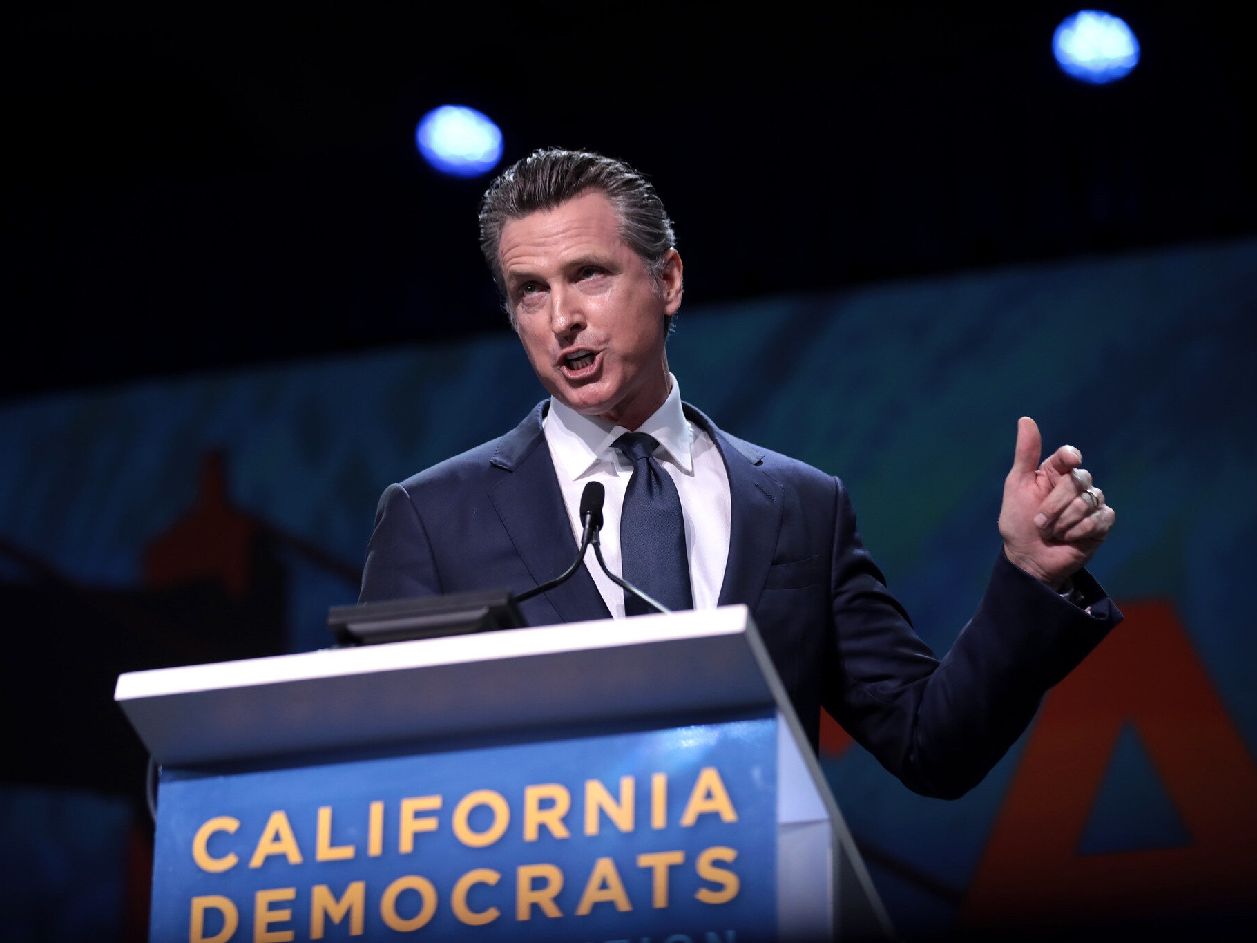 Gubernator Kalifornii Gavin Newsom