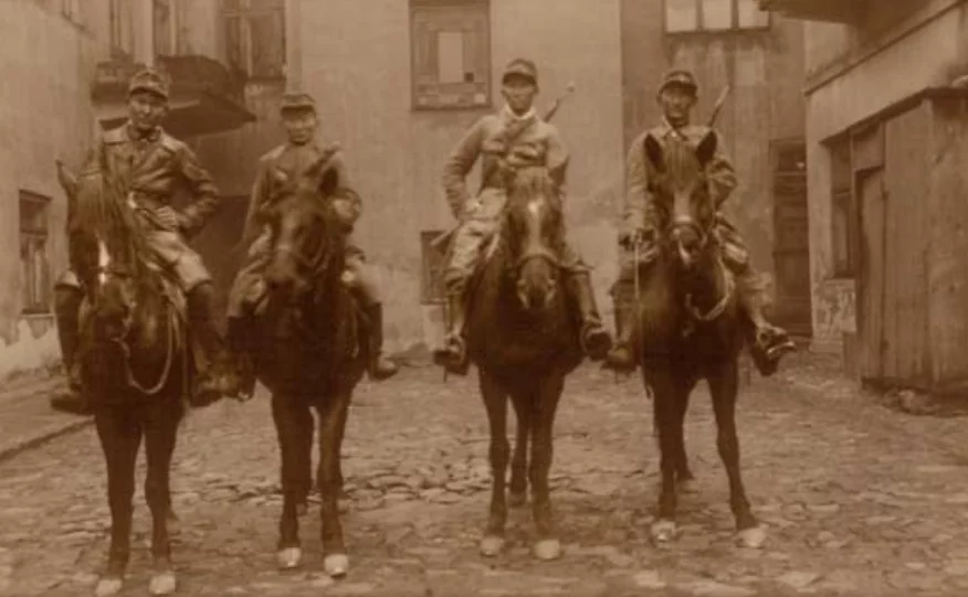 Kałmuccy żołnierze w czasie II wojny światowej