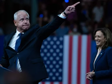 Kamala Harris i Tim Walz