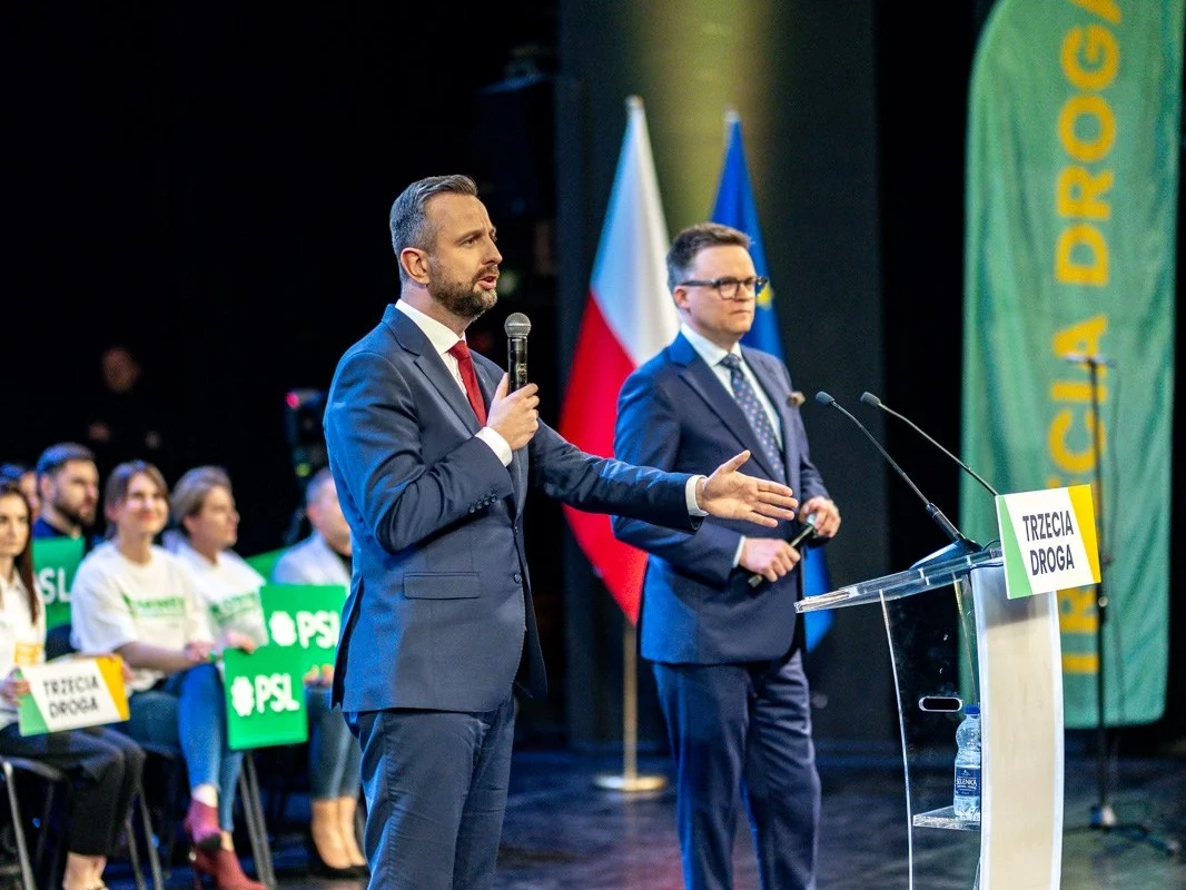 Władysław Kosiniak-Kamysz i Szymon Hołownia