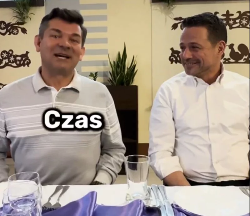 Zenek Martyniuk i Rafał Trzaskowski