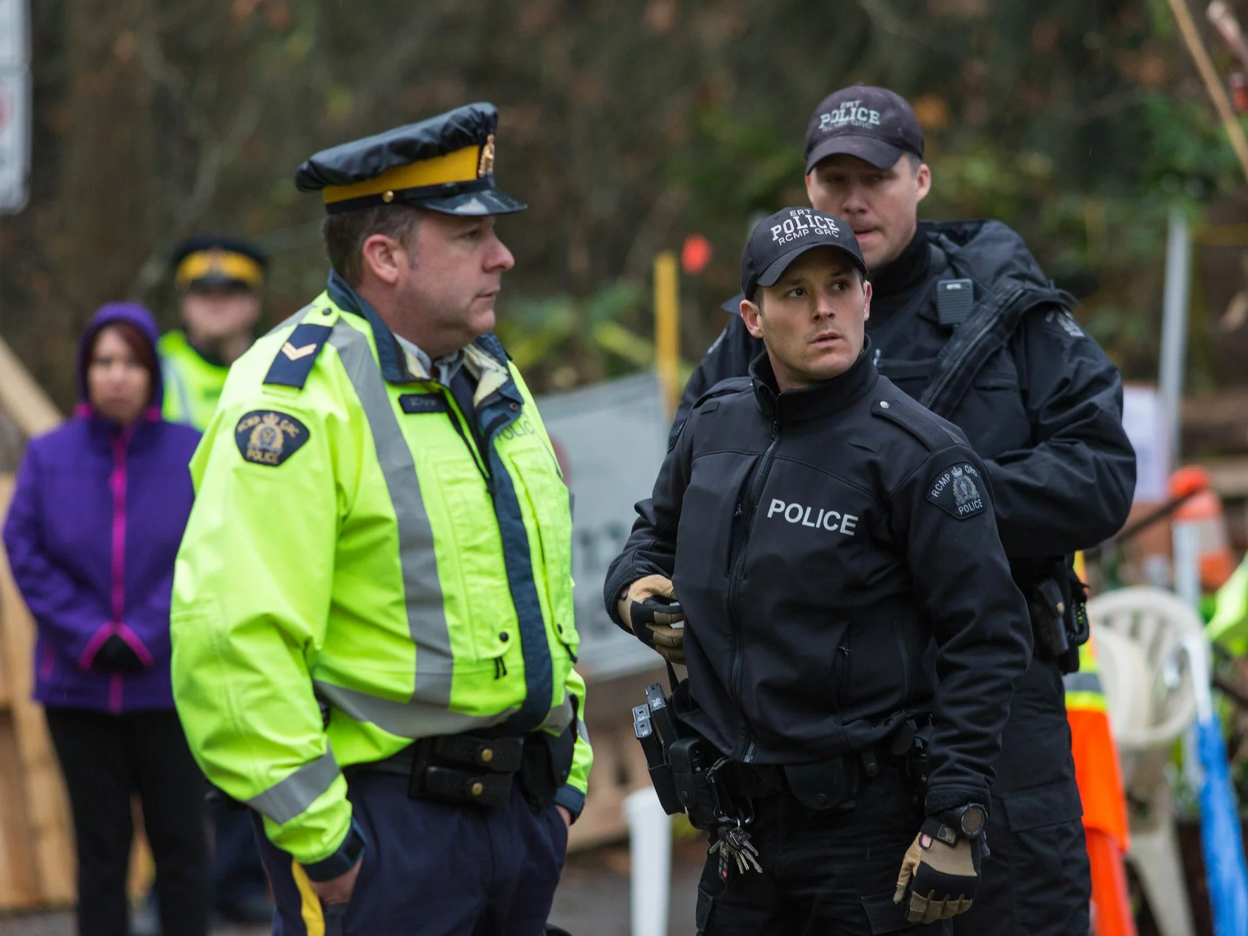 Kanadyjska policja, zdjęcie ilustracyjne