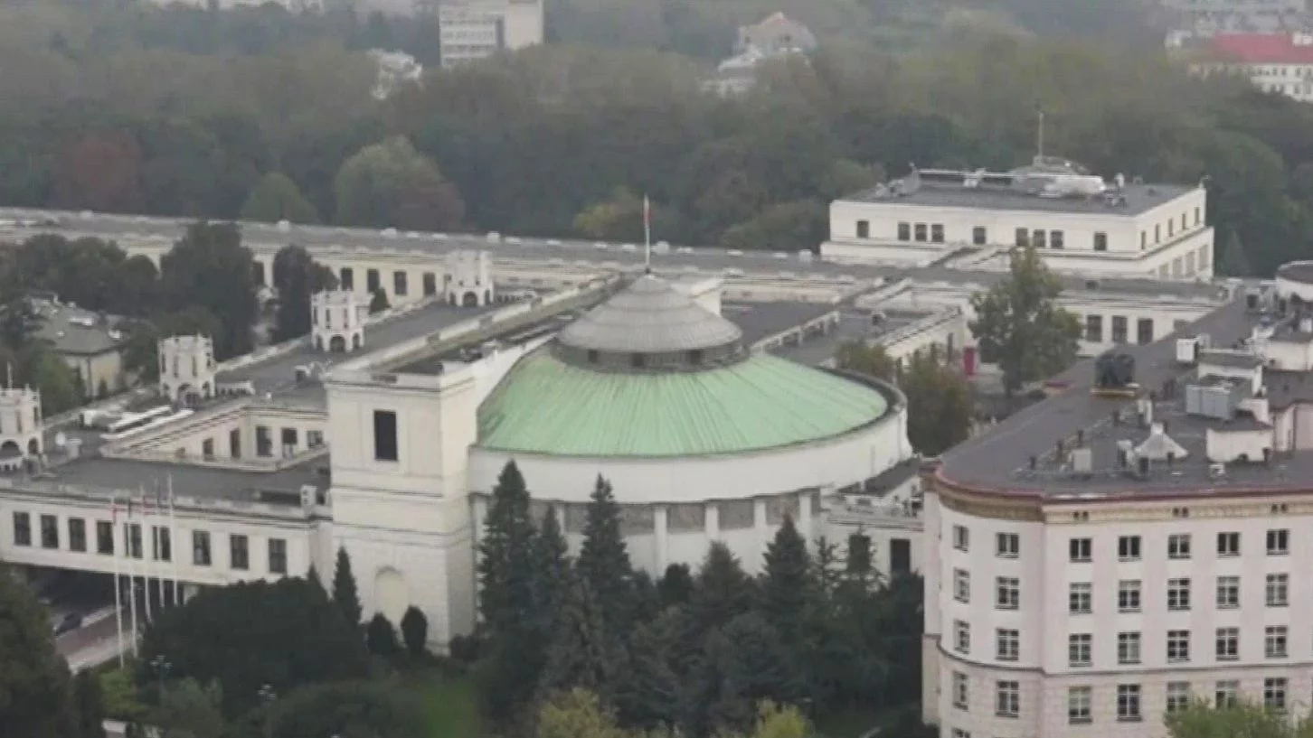 Sejm RP z lotu ptaka