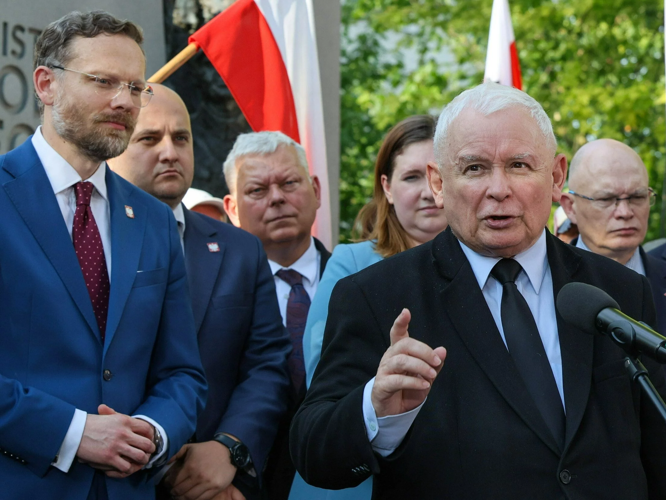 Zbigniew Bogucki i Jarosław Kaczyński