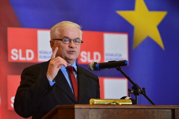 Kandydat Koalicji Europejskiej do PE Włodzimierz Cimoszewicz