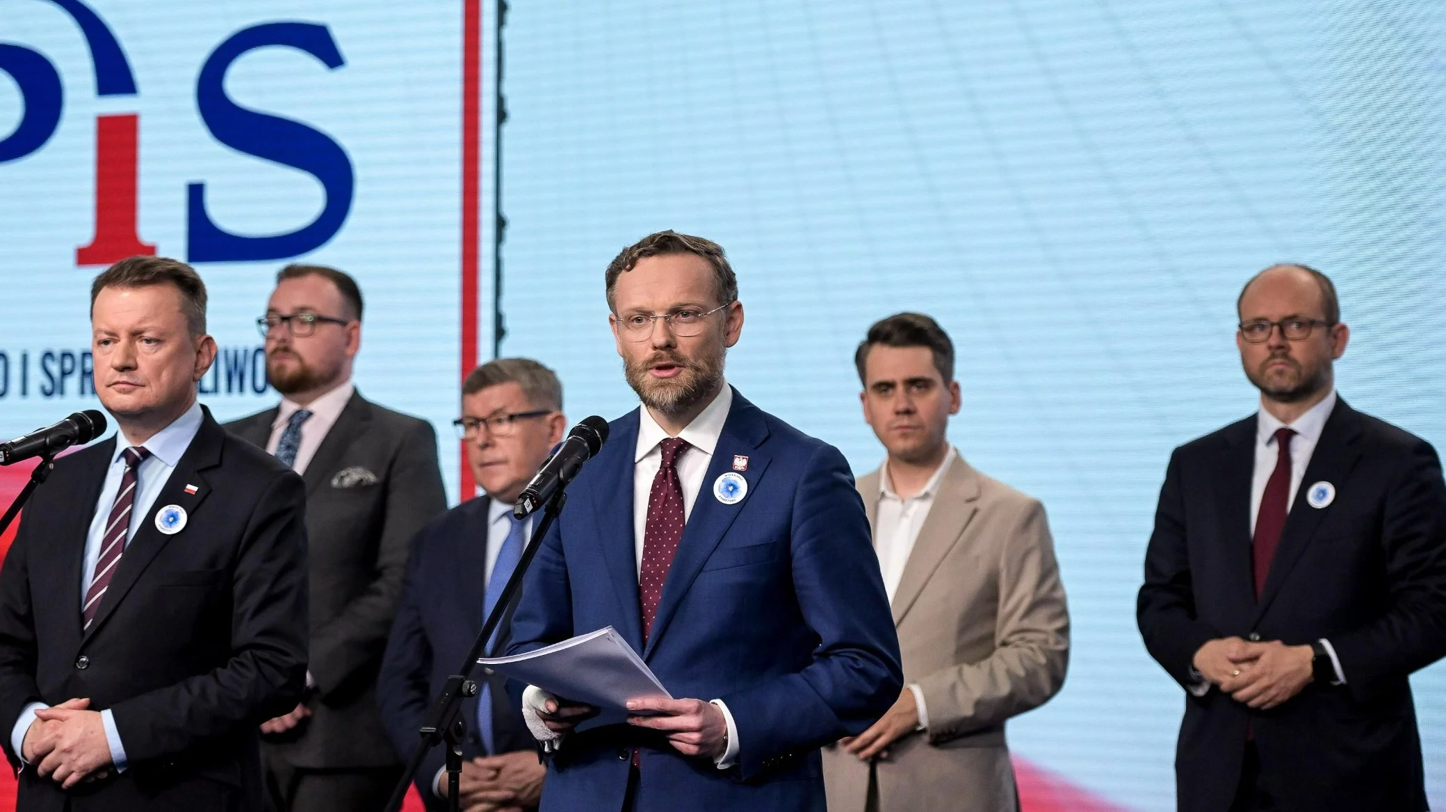 Konferencja polityków PiS