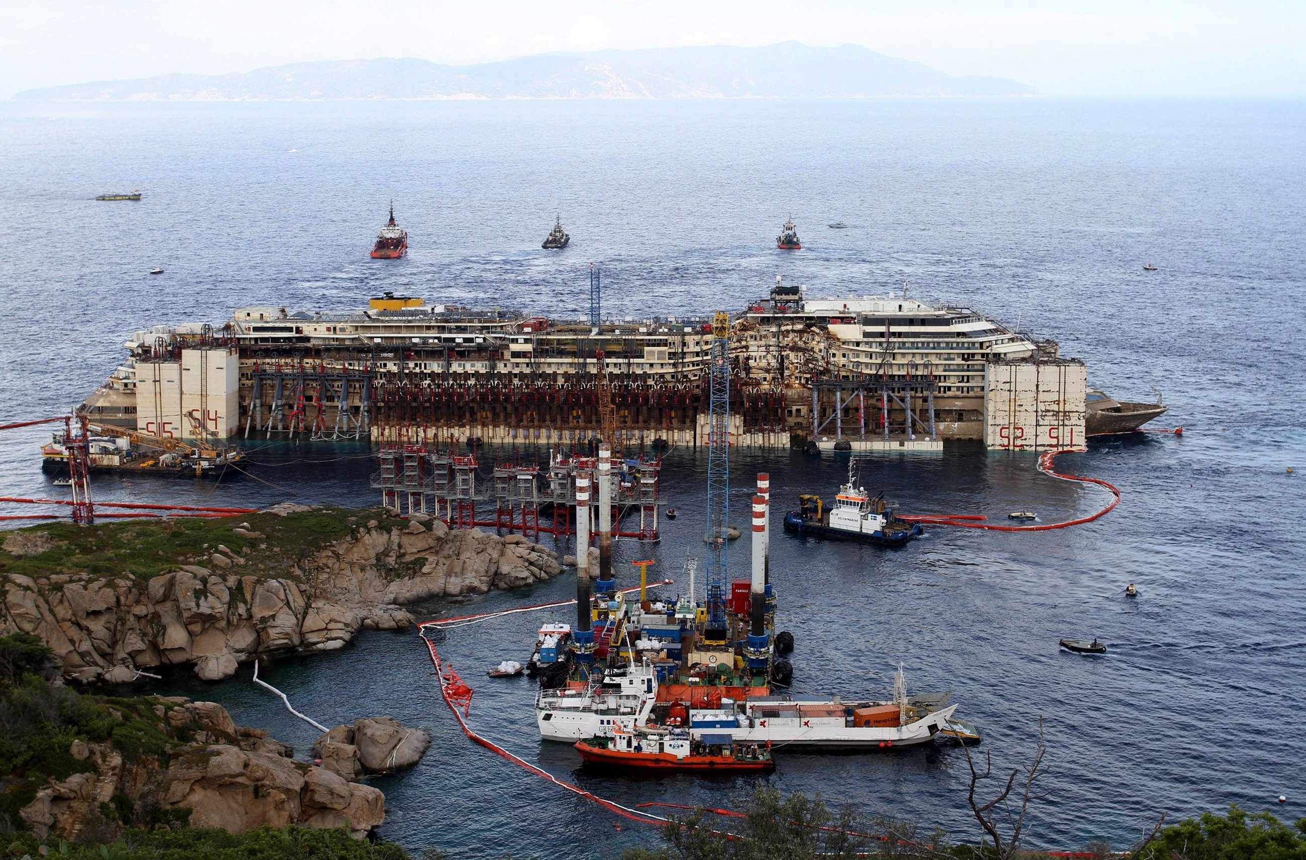 Wrak statku Costa Concordia