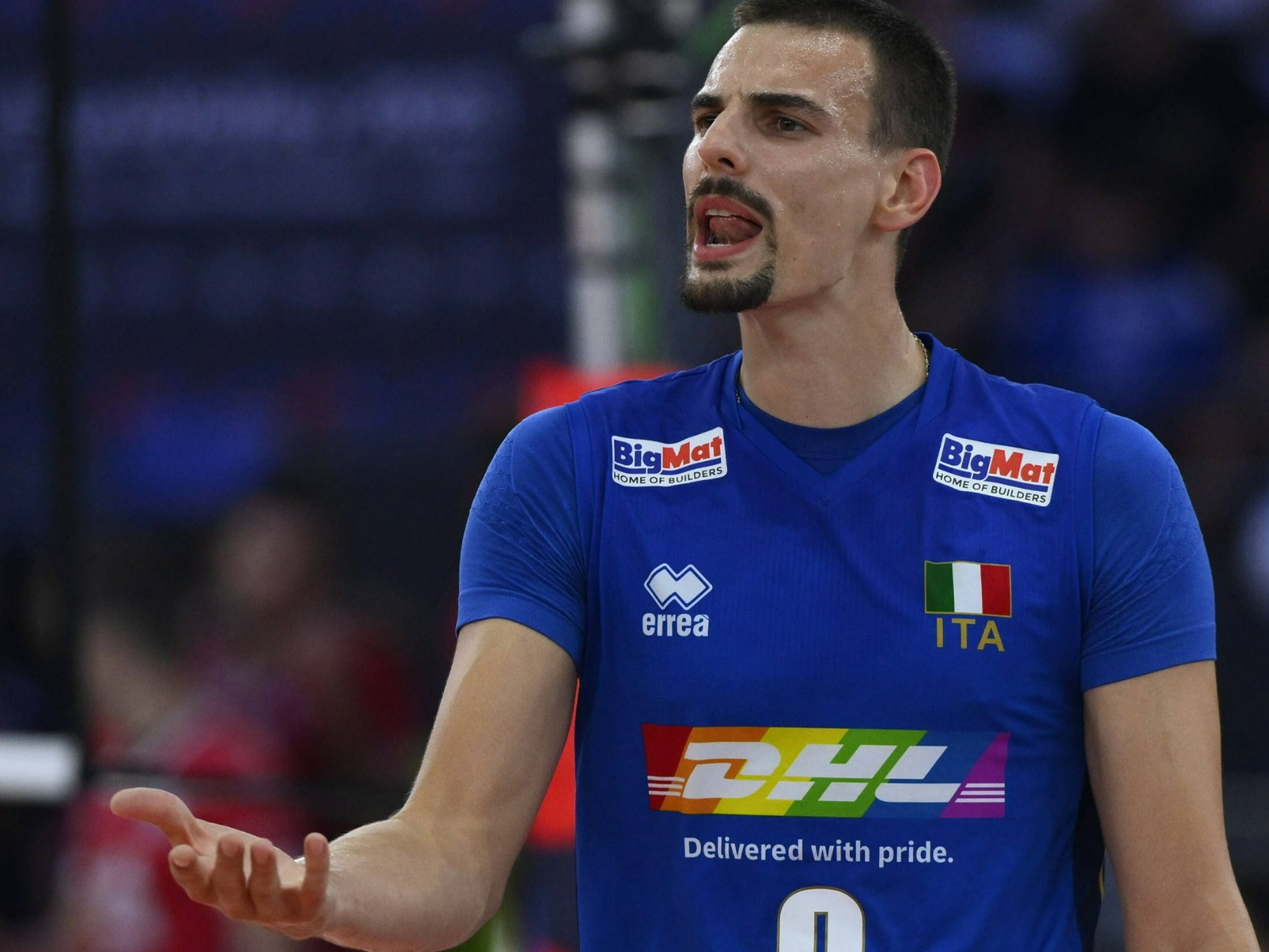 Kapitan siatkarskiej reprezentacji Italii Simone Giannelli