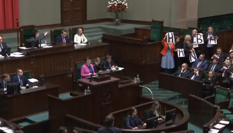 Klaudia Jachira w Sejmie