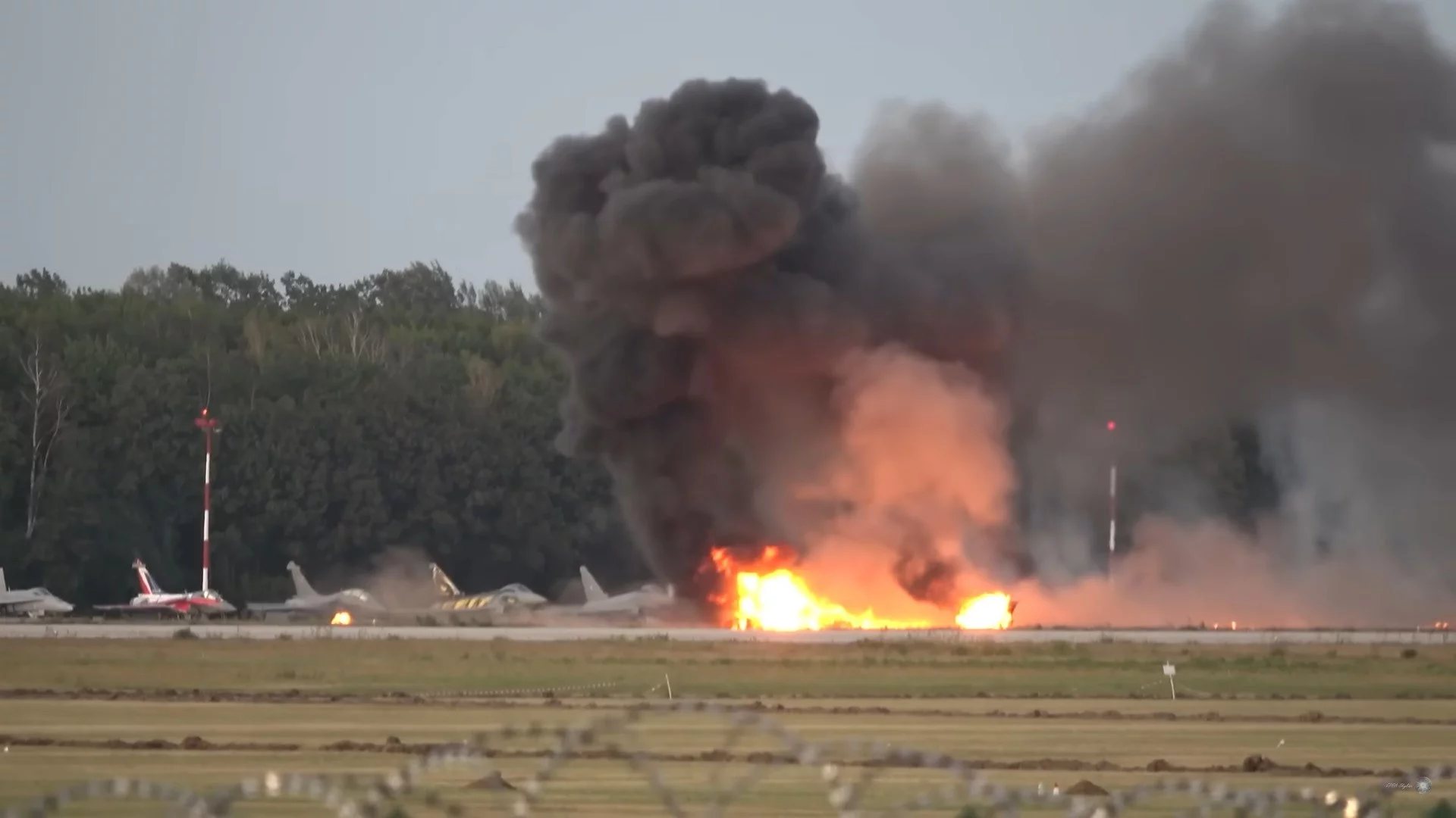 Katastrofa F-16 w Radomiu