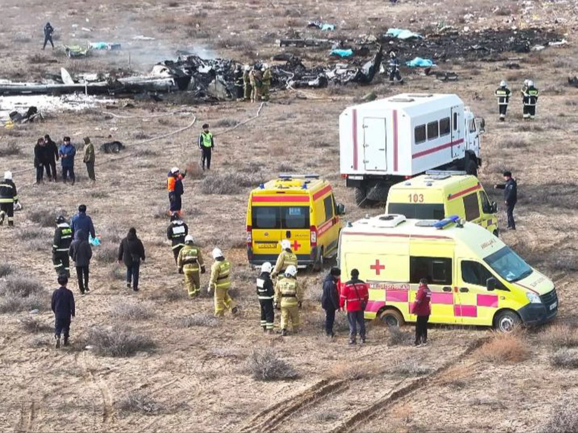 Katastrofa samolotu w Kazachstanie. Putin przyznał, iż stoi za tym Rosja