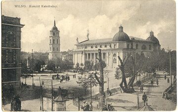 Katedra w Wilnie na początku XX w.